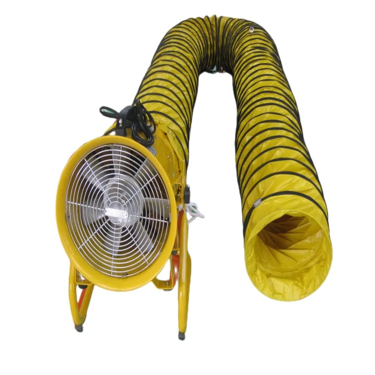 

DFV-550 22 Inches Air Conditioning Flexible Ducting Pipe 5 Meter Industrial Design For Hospital & Staircase Bendable Ductwork