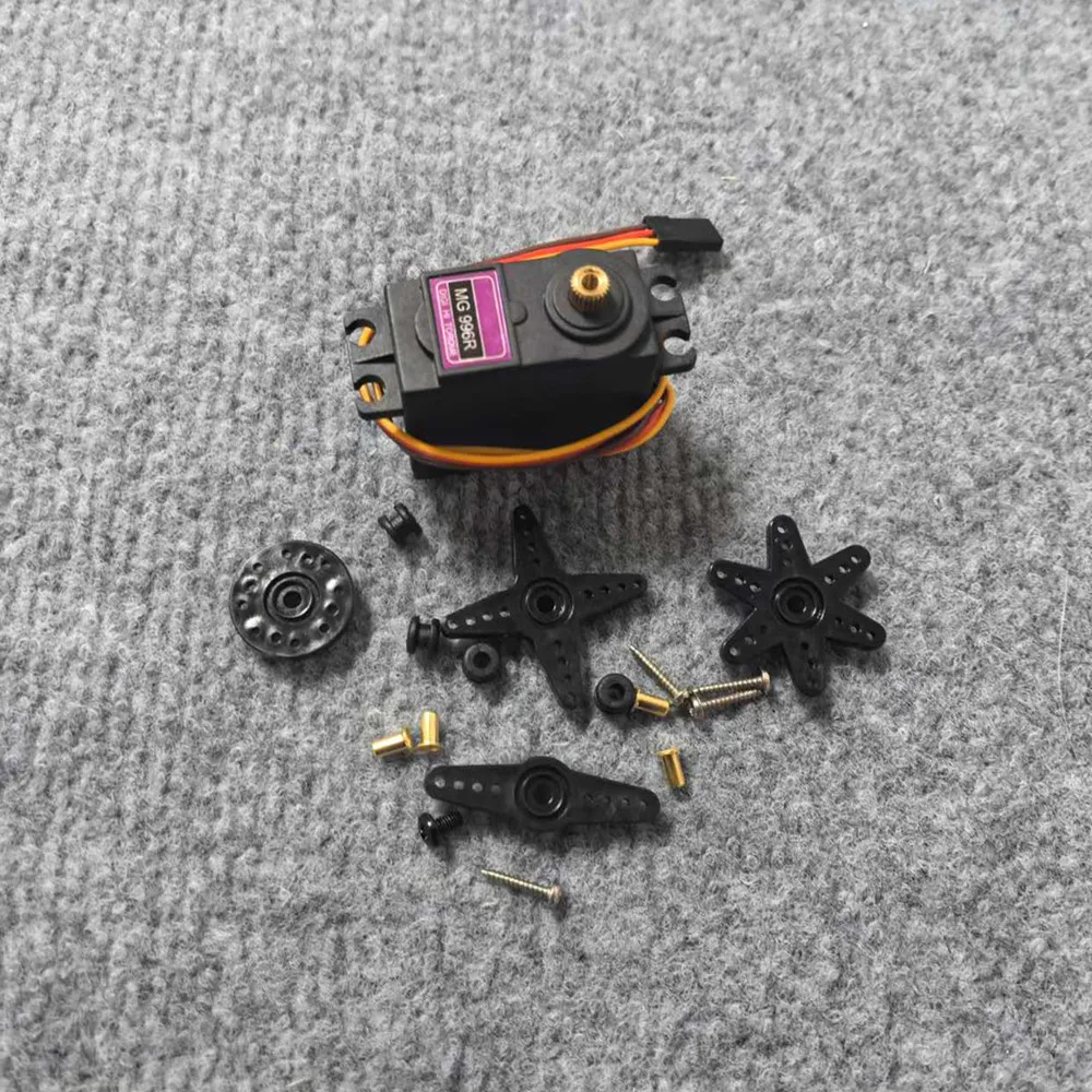 Servos numériques MG995 MG996R, 1 pièce, 13KG 15KG, engrenage métallique pour avion RC, voiture, camion, hélicoptère, bateau, jouets, modèle spécial