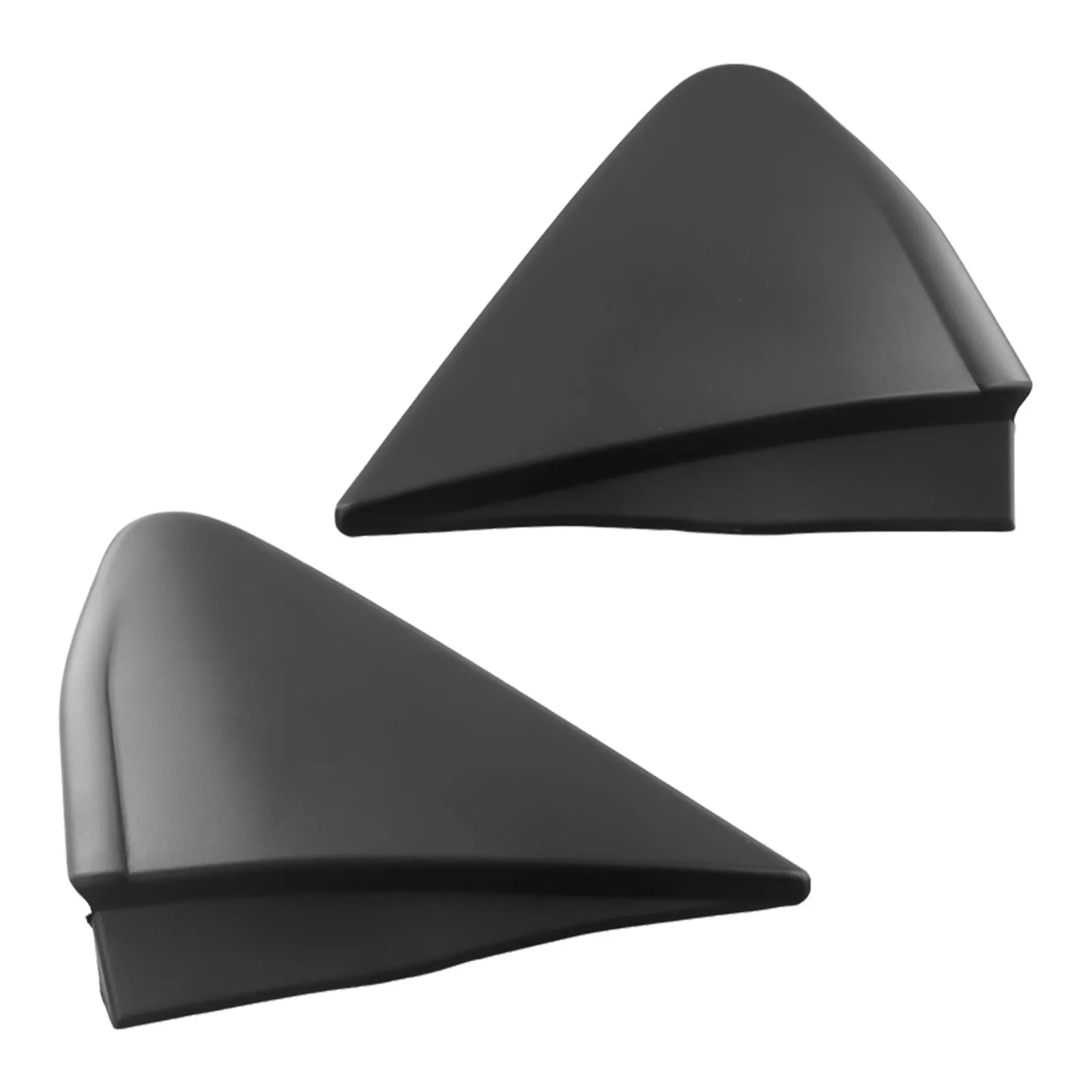 2Pcs Front Rearview Mirror Triangle Cover Trim for Toyota For Yaris 2012 2014 with Standard Size and Reliable Fit