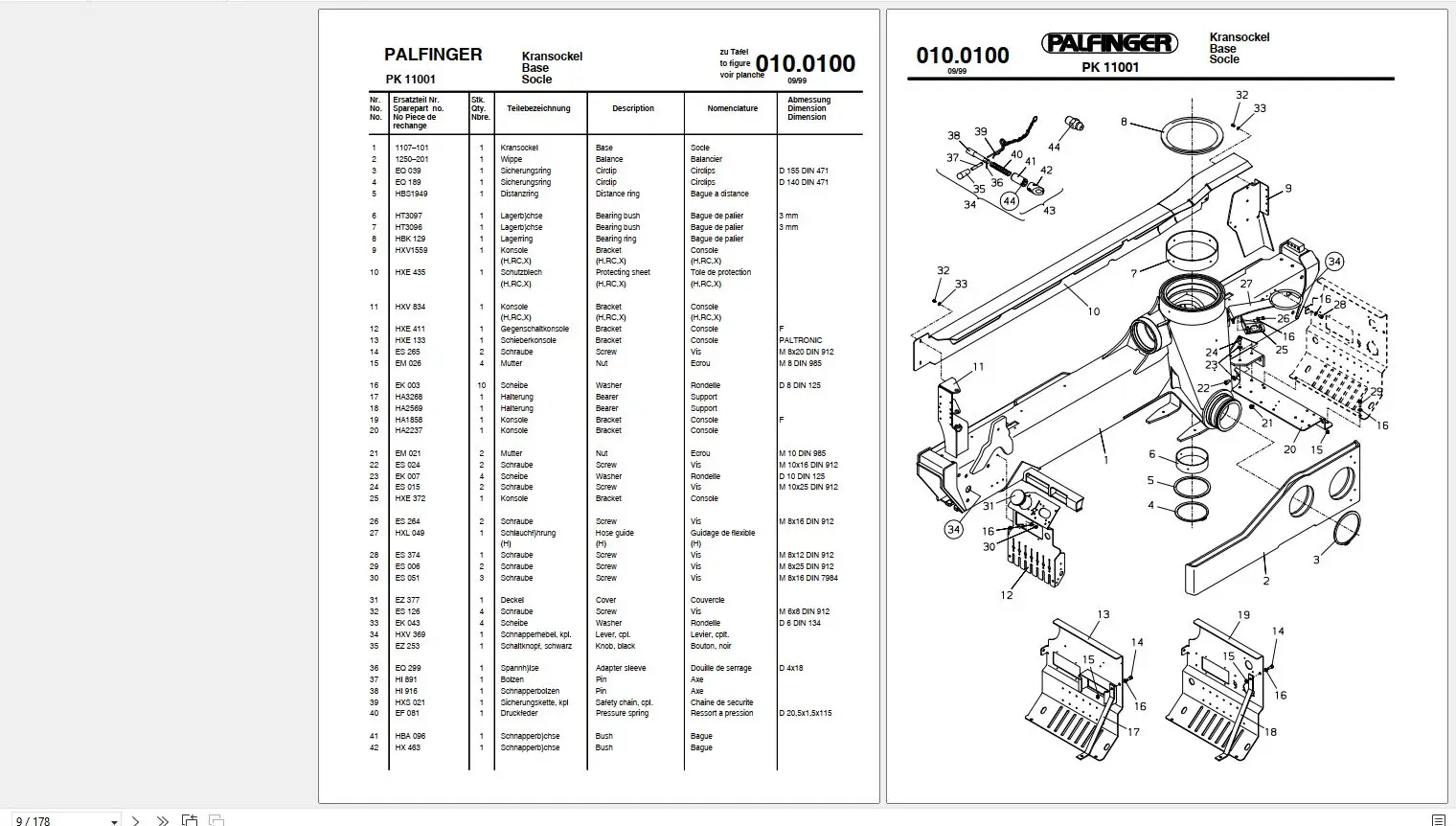 AutoDVD Palfinger Hydraulic Crane 616MB Spare Parts Catalog