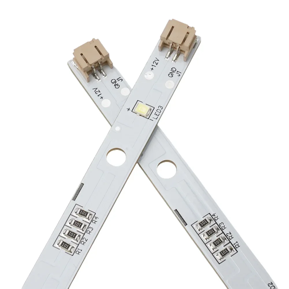 2pcs ForRongsheng/forHisense Refrigerator LED Light Strips MDDZ-162A 1629348 Length 16 Cm 12V DC Via 2 Pin Connector