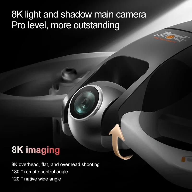 2025 NEW S3 Pro 드론 듀얼 4K 카메라 및 LED 야간 조명 Wifi FpV 라이브 비디오 Gps 8K 드론 접이식 Rc 쿼드콥터 선물용