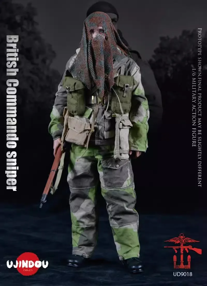 UJINDOU UD9018 1/6 Soldier British Assault Team Sniper Full Set 12