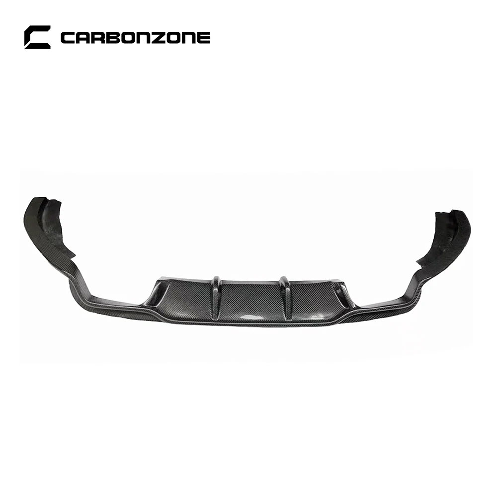 Rear Bumper Lip 3D Style for BMW X5M X6M F85 F86 Carbon Fiber Diffuser Car Accessories