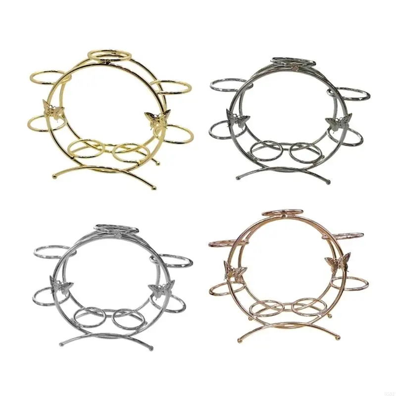 Metal Display Stand for Ornament Holder and Shelf Styling Use 55KF