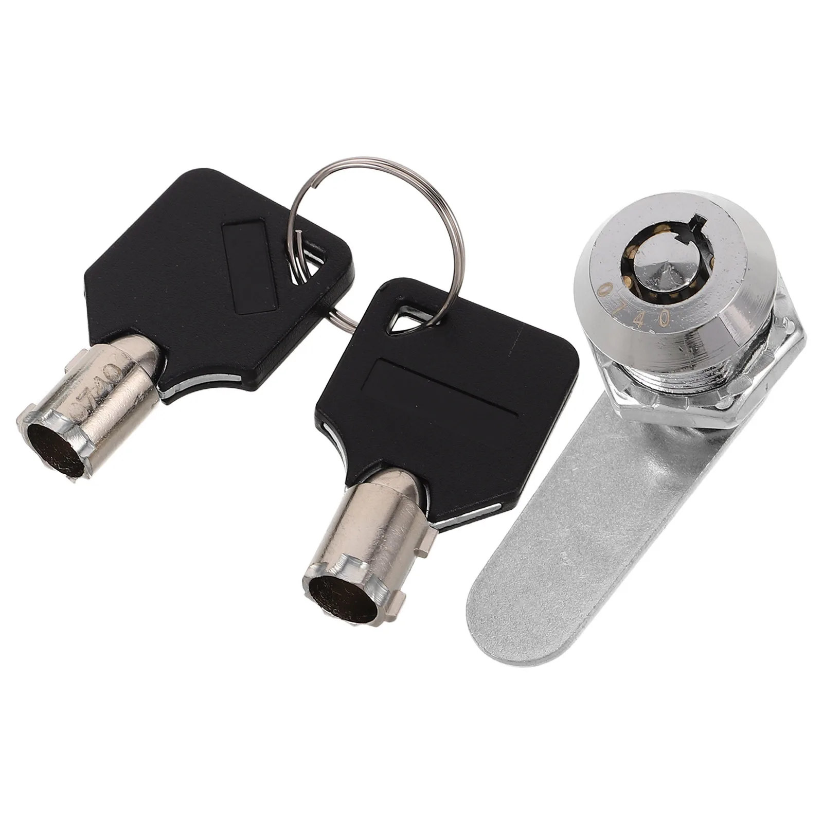 

1Set 16mm Zinc Alloy Tongue Lock Cam Locks Keys Mailbox File Cabinet Rv Drawer Dresser Shoe Furniture Durable Safe