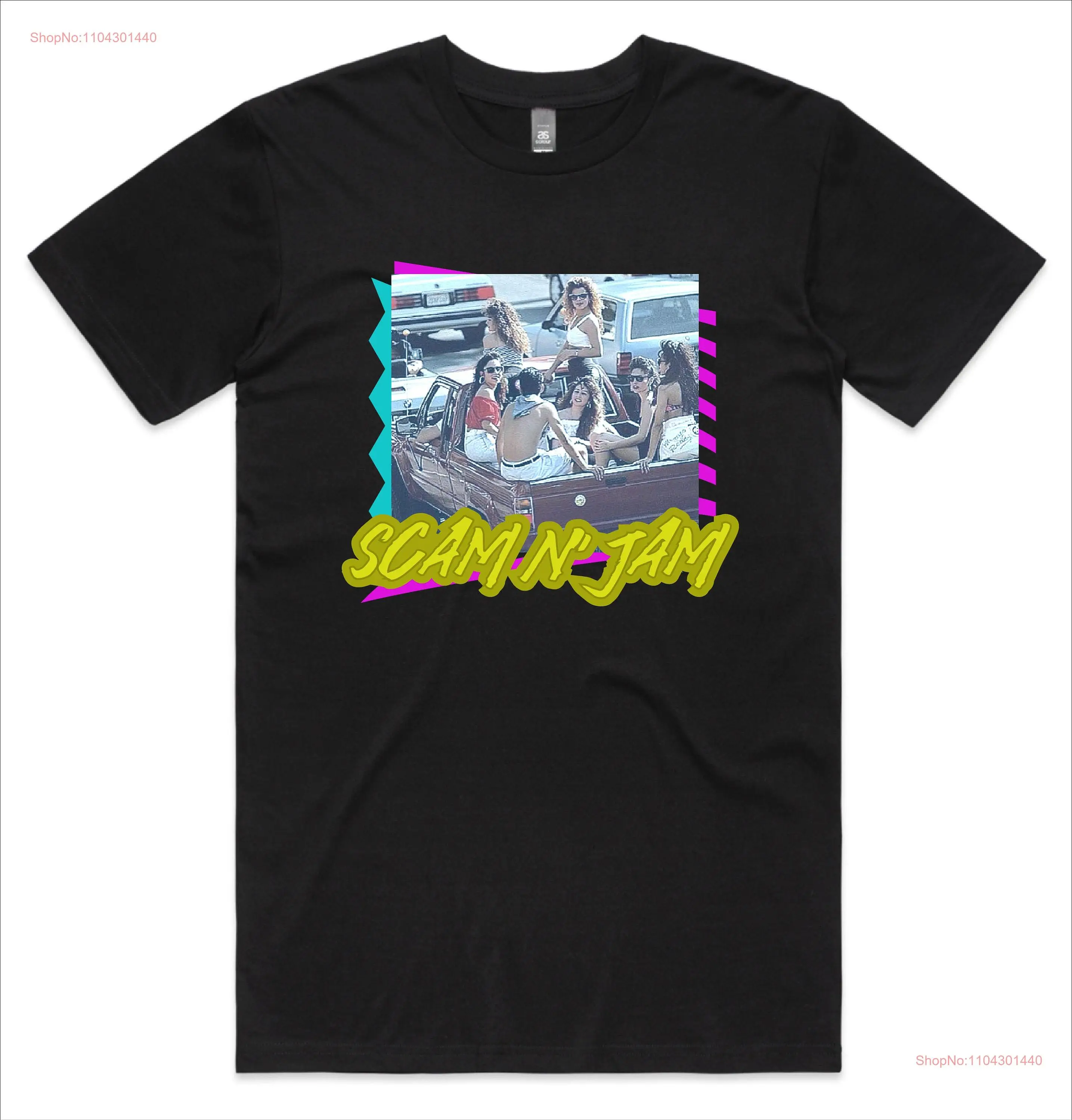 Scam n Jam Cha T Shirt long or short sleeves