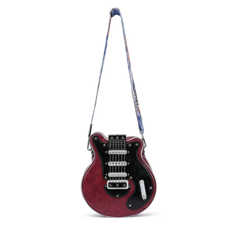 Bolso cruzado de estilo guitarra para mujer, bandolera de hombro personalizada, informal, versátil, de lujo, de alta calidad