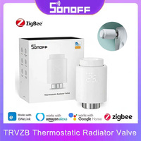 SONOFF TRVZB Zigbee Thermostatic Radiator Valve Smart Home Remote Voice Temperature control via e-WeLink Alexa ZBBridge-P