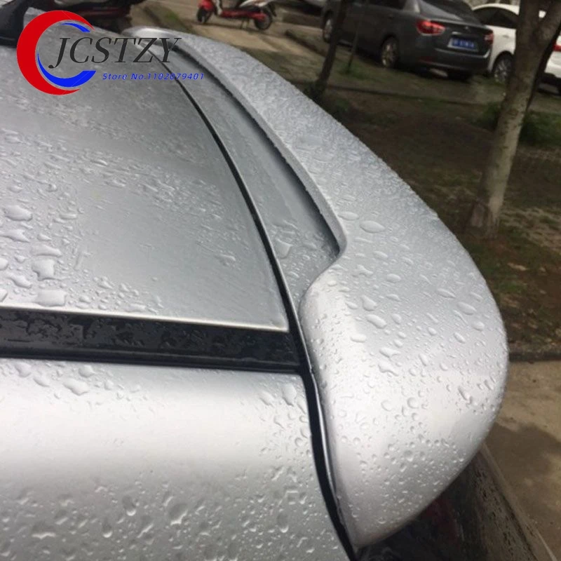 For Peugeot 307 Spoiler High Quality ABS Material Car Rear Wing Primer Rear Spoiler