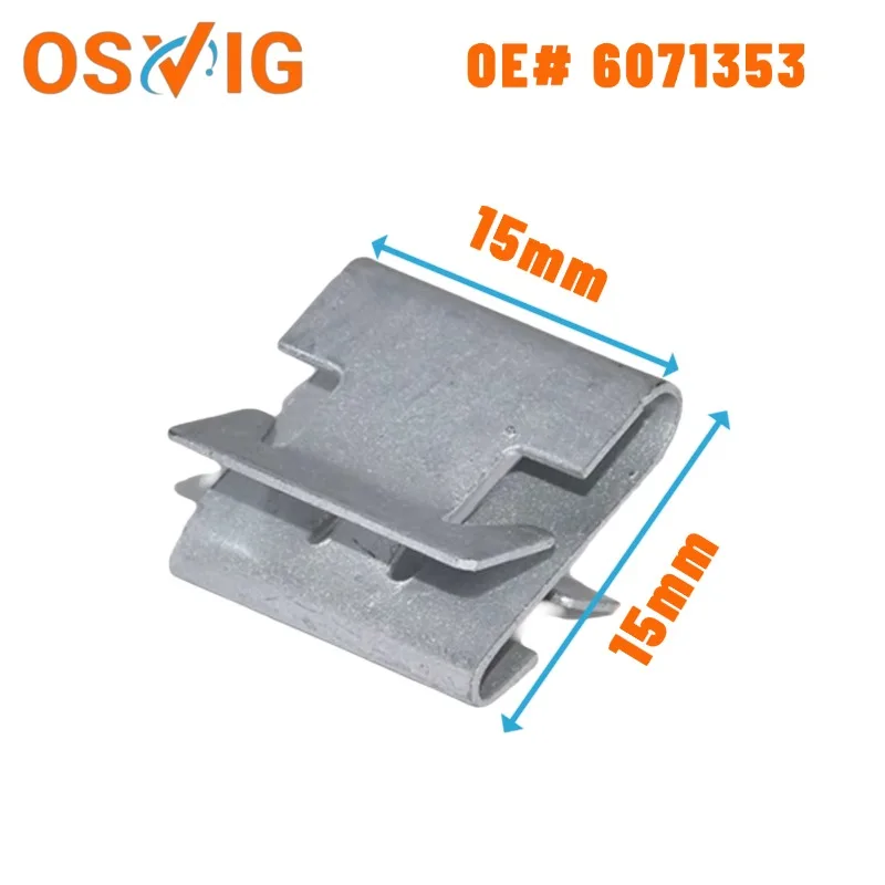 20PCS OE# 6071353 Metal clips for automotive interior dashboard trim ...