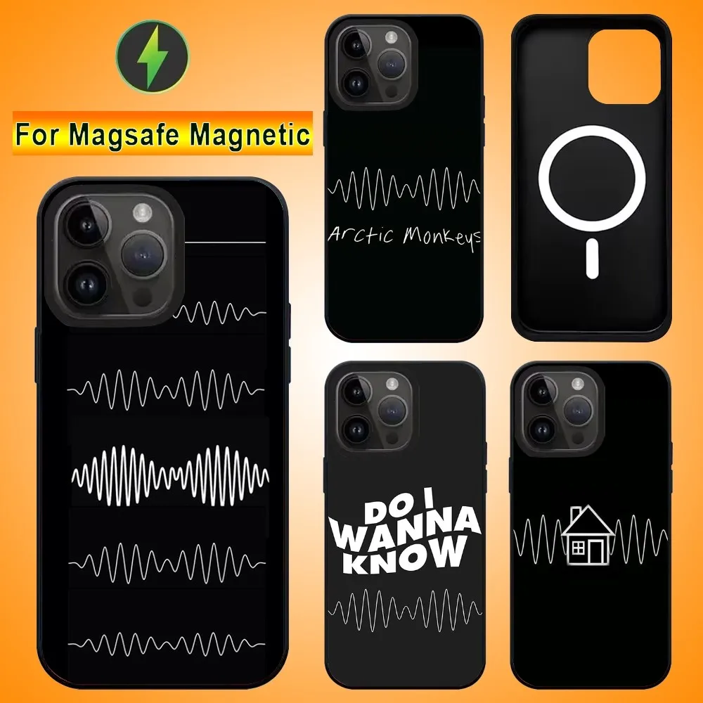 Arctic Monkeys Special Offer Phone Case For IPhone 15 14 13 Pro Max 11 12 Mini Alex Mirror For Magsafe Wireless Charging Cover