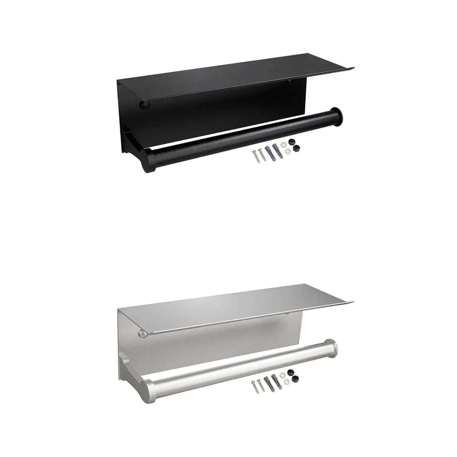 

Держатель для бумажных полотенец Экономия места с винтами Самодержатель рулона бумаги для туалета