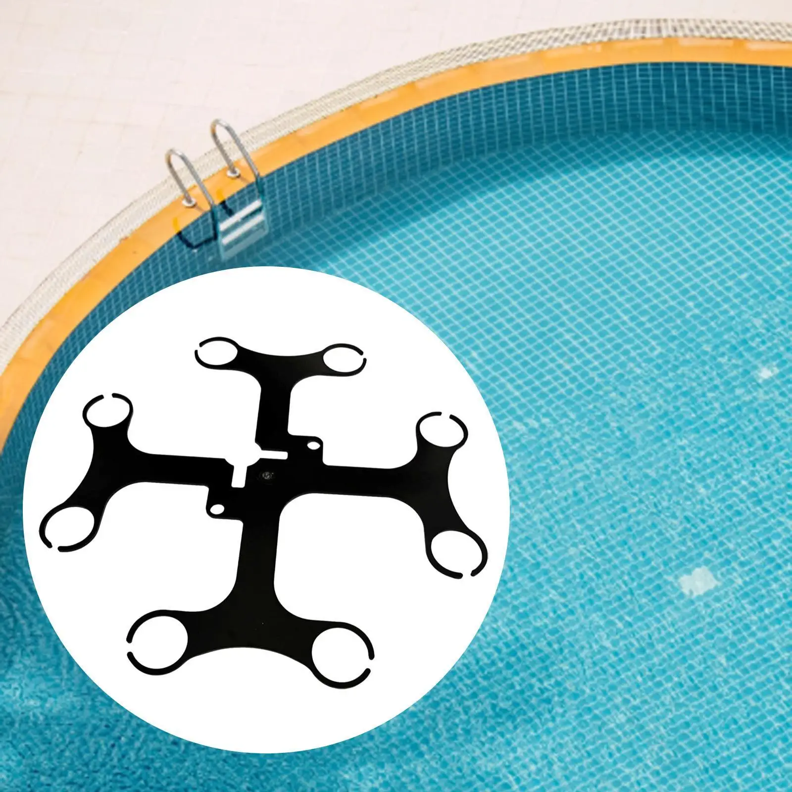 

Pool Filter Template Replacement Assembly Heavy Duty PP Pool Filtration Accessory for in Ground Pools
