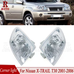 R-AUTO Headlight Marker Light Front Bumper Corner Turn Signal Lamp For Nissan X-TRAIL XTRAIL T30 2001 2002 2003 2004 2005 2006