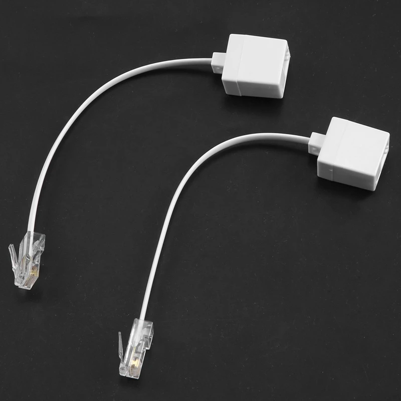 12 разъемов 8P4C / RJ45 Male RJ11 6P4C к гнезду M / F адаптер телефонный Ethernet