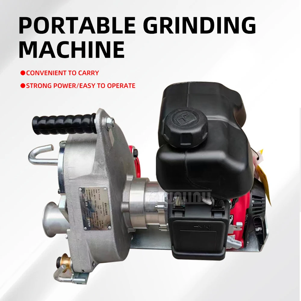 

1-Ton Portable Grinding Machine Small Outdoor Diesel Engine 700kg Traction Portable for Operation