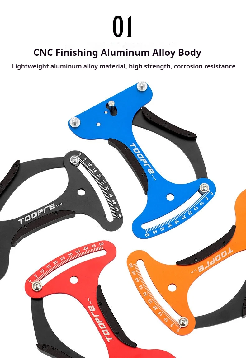 TOOPRE Mountainbike Speichen Spannung Gauge Berg Rad Set Ring Elastische Messgerät Schräg Schaukel Korrektur Werkzeug – Detail 3