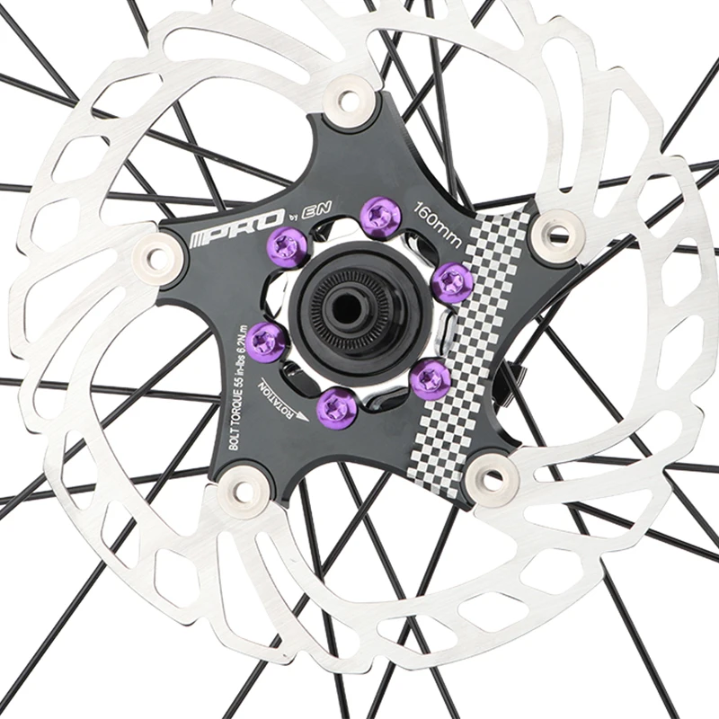 MTB Bremsscheibe Befestigungsschraube 12PCS T25 Farbe Legierung Stahl Scheibenbremse Schraube Fahrradzubehör – Detail 6