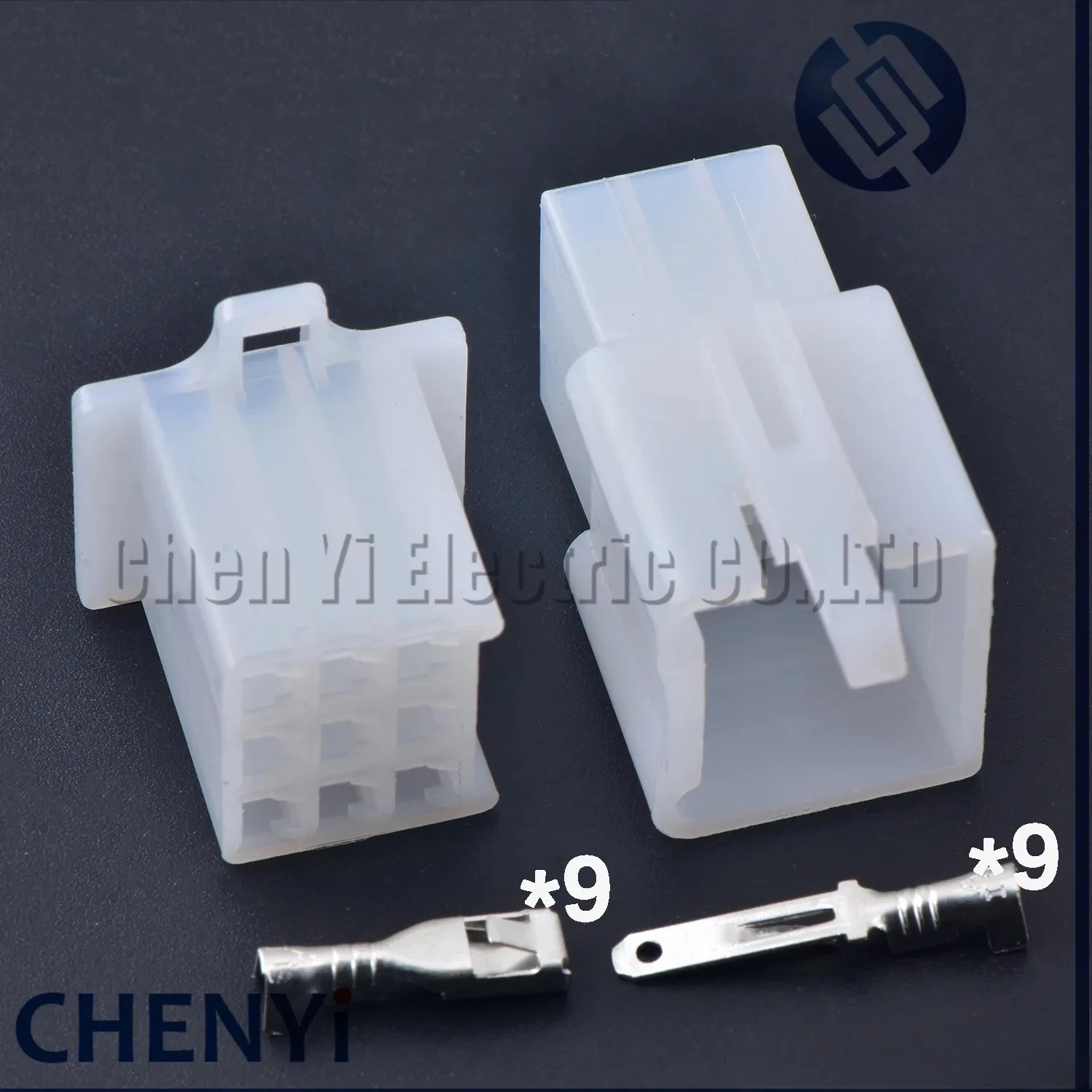 5 sets 9 Pin 2.8mm Auto Connector Universal Housing Plug For Auto Cars Motocycle Electric Car 6030-9991 6040-9111