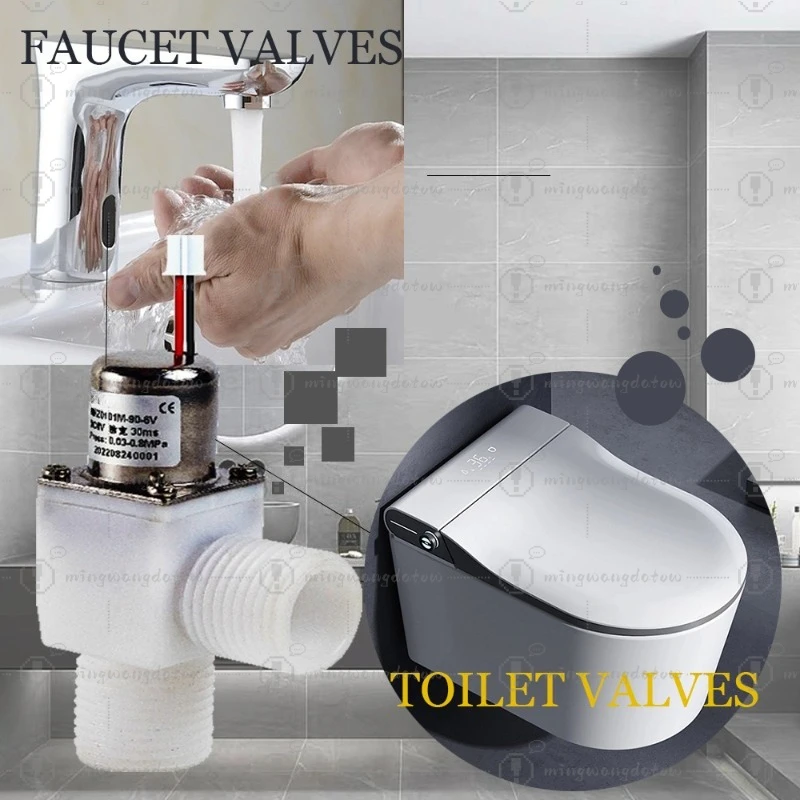 Low Voltage Pulse Solenoid Valve, for Faucet and Induction Flusher Panel