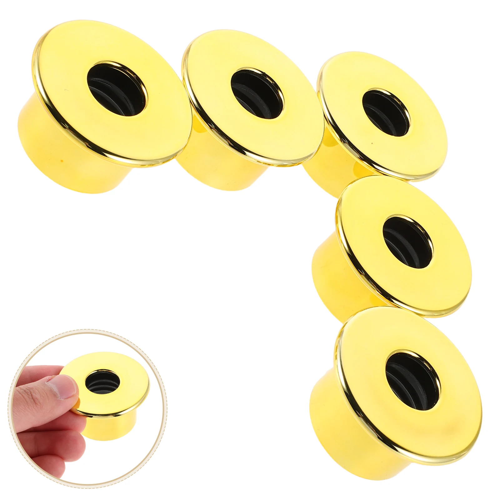 

5pcs Diffuser Bottle Caps Plastic Replacement Lid For Fragrance Jar Sticks Aromatherapy Diy Essential Oil Seal Cover