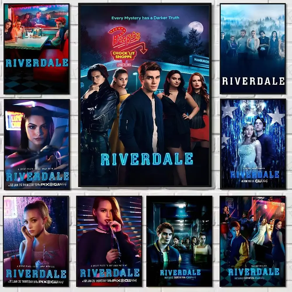 American Teen Suspense TV R-Riverdale Poster High Quality Wall Art for Home Office Bedroom Living Room Hallway Bar Perfect Gift