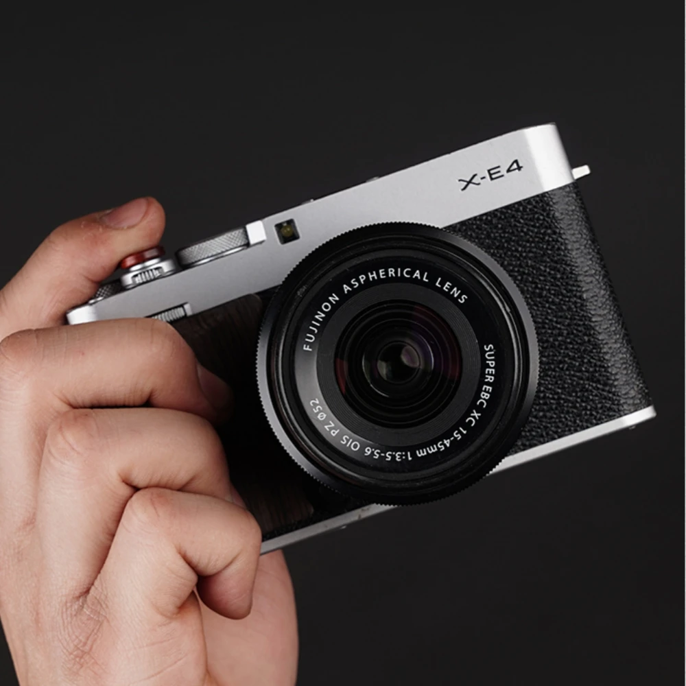XE4 مقبض خشبي خفيف الوزن ل Fujifilm X-E4 مقبض من الخشب الصلب الجوز الأبنوس Padauk X E4 مقبض قبضة التصوير الملحقات