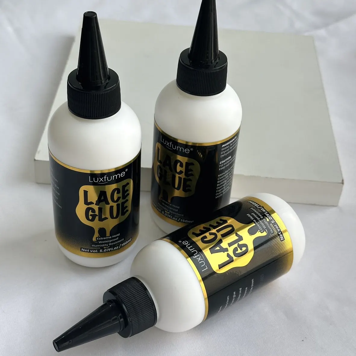 1/3/5/10 قطعة 150 مللي مجموعة تركيب شعر مستعار الغراء شعر مستعار لصقها مواد لاصقة قوية للتحكم في الحواف الأمامية المقاومة للماء للشعر المستعار الدانتيل