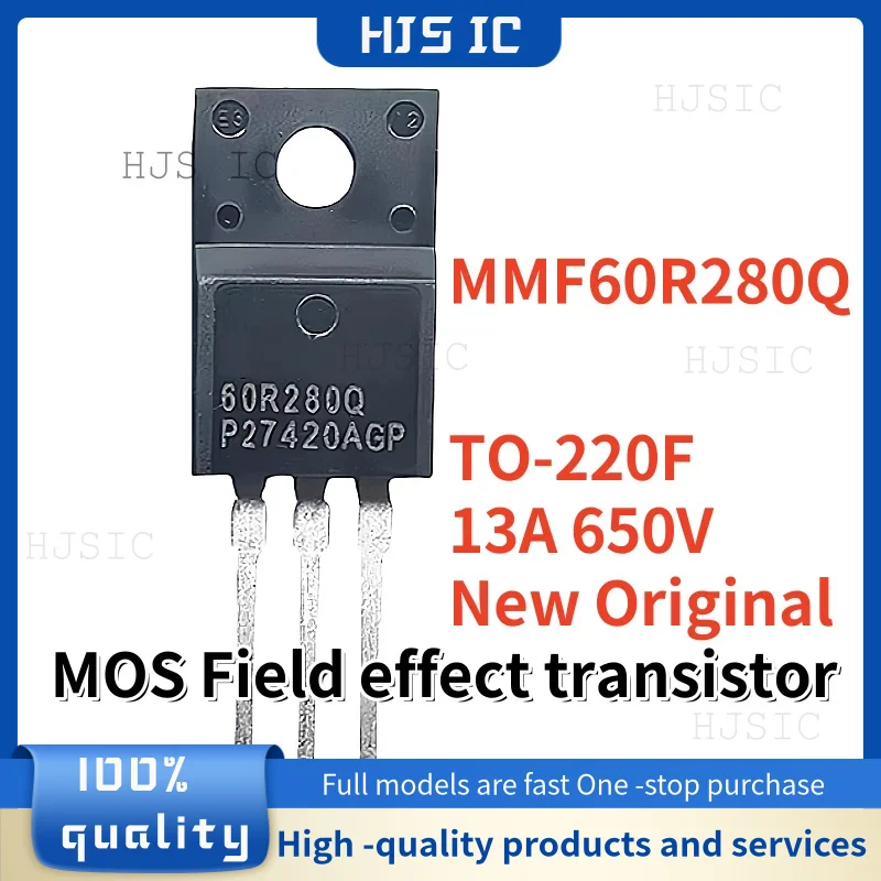 5-10-20PCS New Original MMF60R280Q 60R280Q TO-220F 650V 13A MOS Field effect transistor In Stock