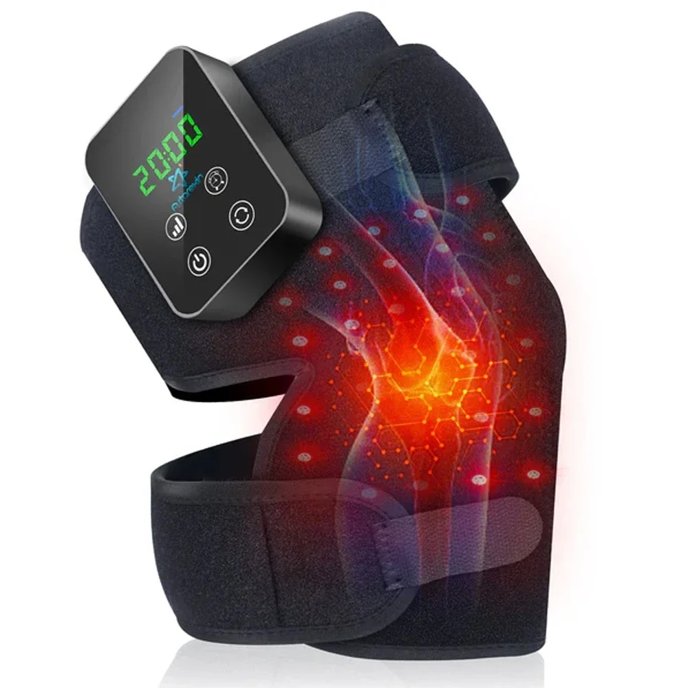 

Red Light Therapy Electric Heating Knee Massage Pad Massage Leg Joint Warming Shoulder Elbow Support Knee Pain Relief Skin Care