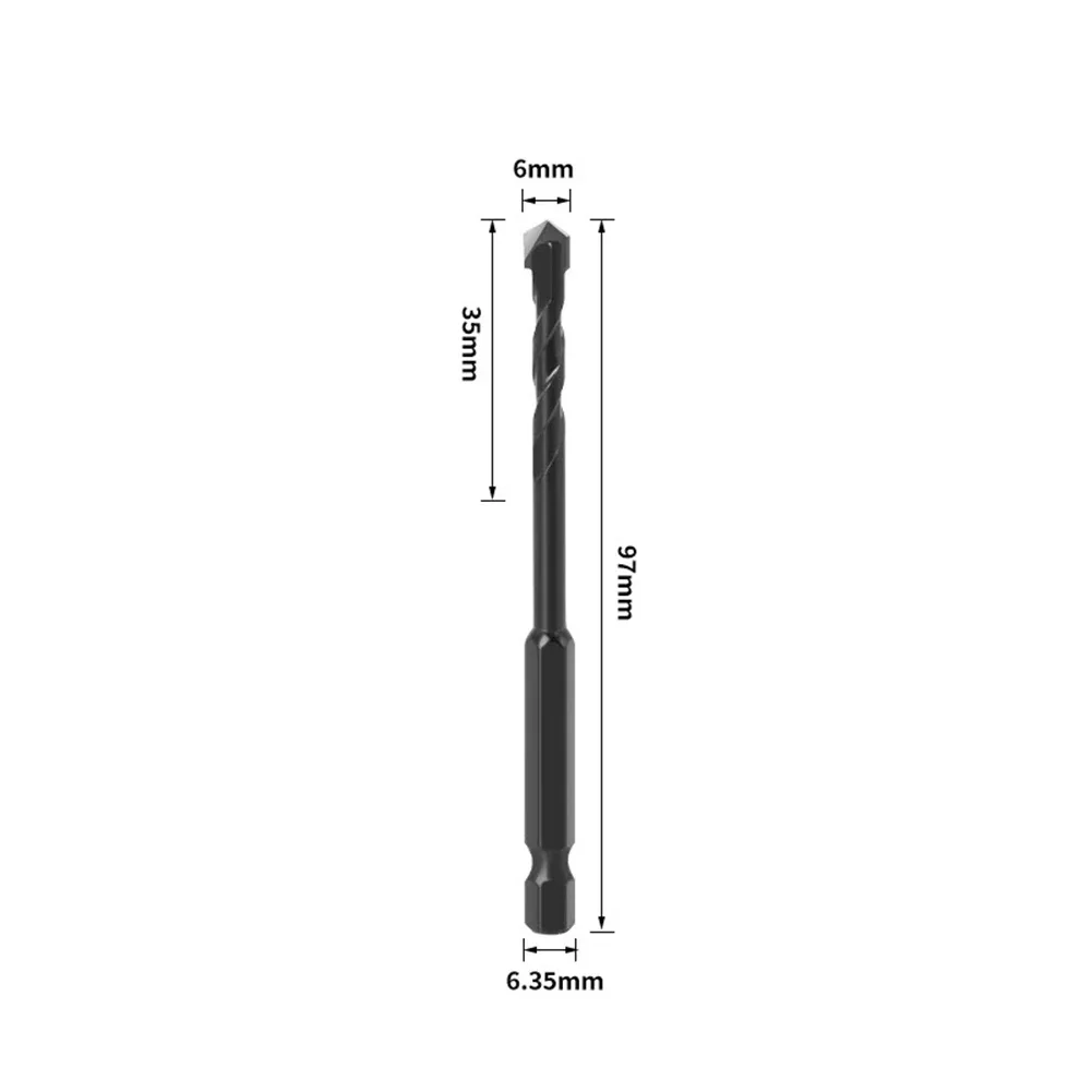 Home & Garden Tile Bit Drilling Tool Clean Drill Bit Hole Opener Without Burrs 5 6 8 10 12mm Anti-rust Treatment