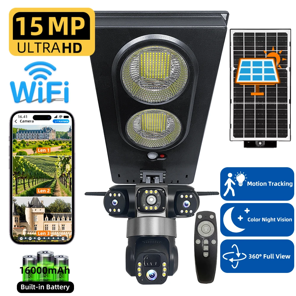 Wifi Solar Camera T…