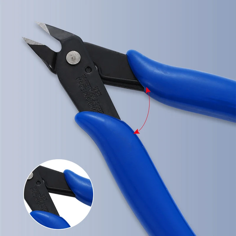 1/2pc Multi Functional Pliers Diagonal Pliers Wire Plier Stripping Pliers Cutting Plier Wire Cable Cutter Side Flush Pliers Tool