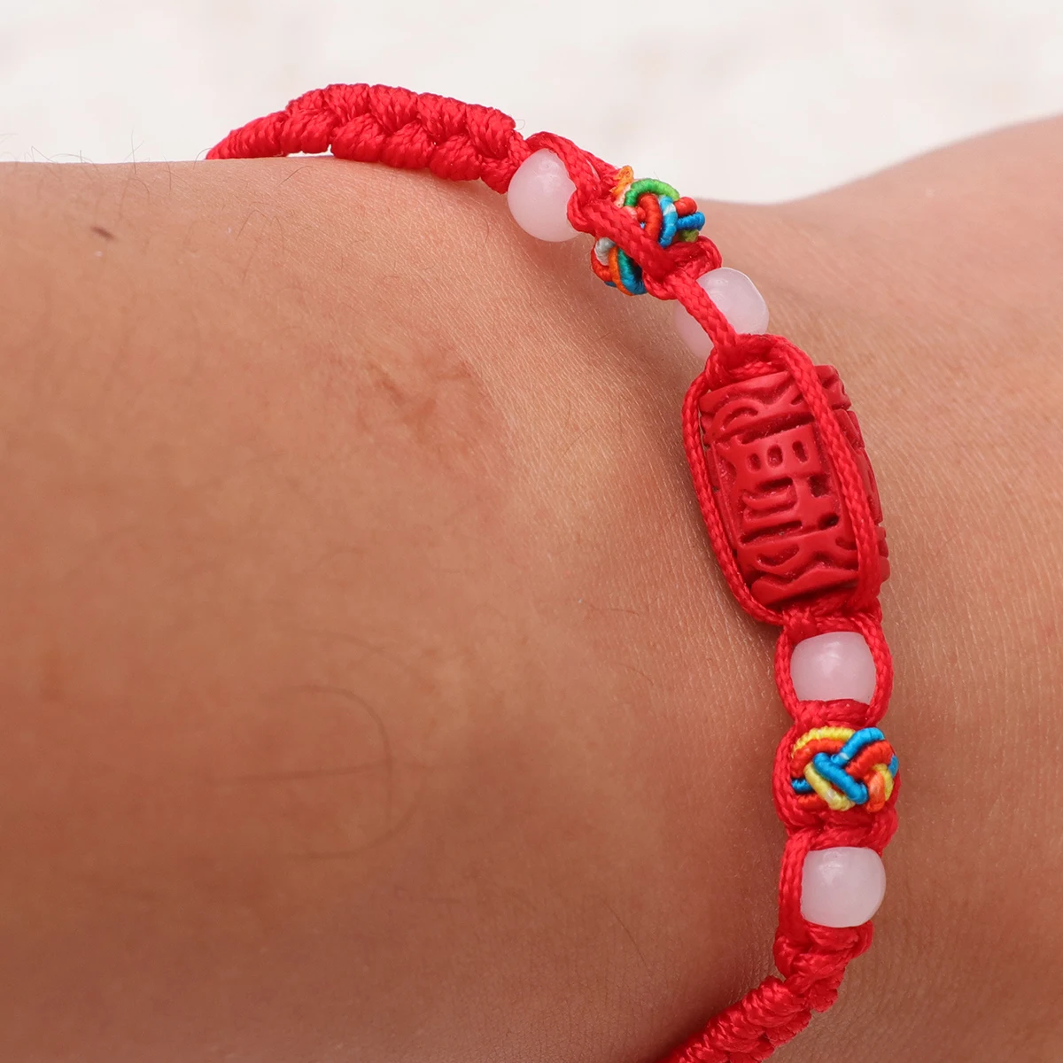 

20pcs Handmade Red Rope Bracelet Adjustable Lucky Wristband For Gift Birthday Valentine'S Day Braided Fashion Men Women