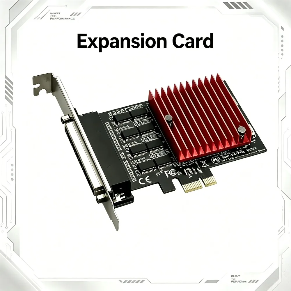 

PCI-E To RS232 Serial Adapter Card, 8 Ports COM Port Expansion Card, Desktop PCI Express To DB9P Serial Card