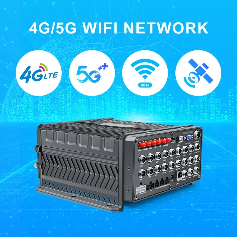 

Configure 1080p or 720P Camera 16CH 2 Sd Card Recorder MDVR 3G 4G WIFI GPS Tracking Mobile DVR MDVR Recording System Kit