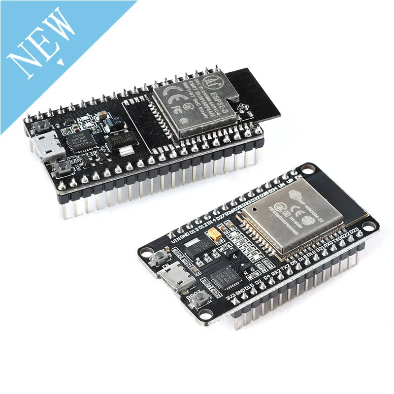 ESP-32S ESP-WROOM-32 ESP32 WIFI Bluetooth-ใช้งานร่วมกับ CPU Dual Core Development Board 802.11b/g Wi Fi BT โมดูล Ultra-Low power