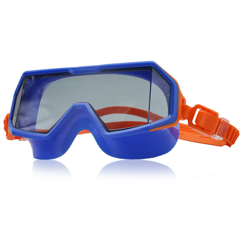 

Tri-Window Large Frame Swimming Goggles with Anti-Fog & UV Protection- Wide Vision Swim Goggles for Adult, Leakproof Comfortable