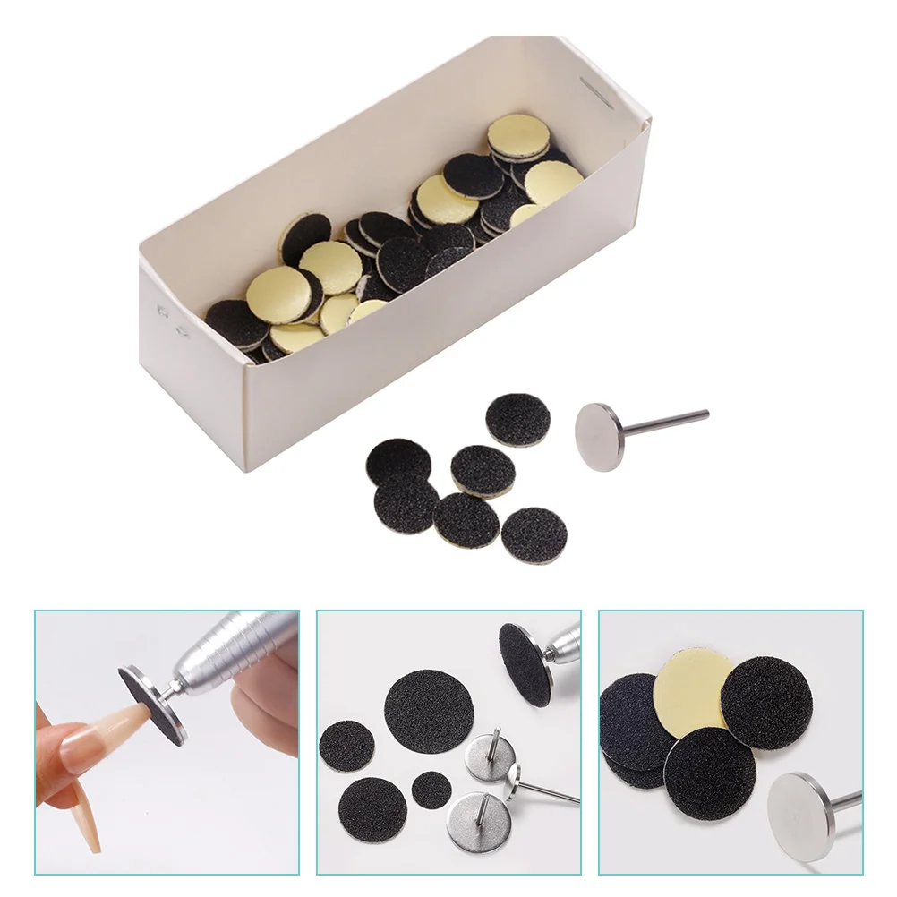 

Nail Polishing Sheets Kit File Pedicure Accessories Files Feet Grinder Sandpaper Manicure Disc