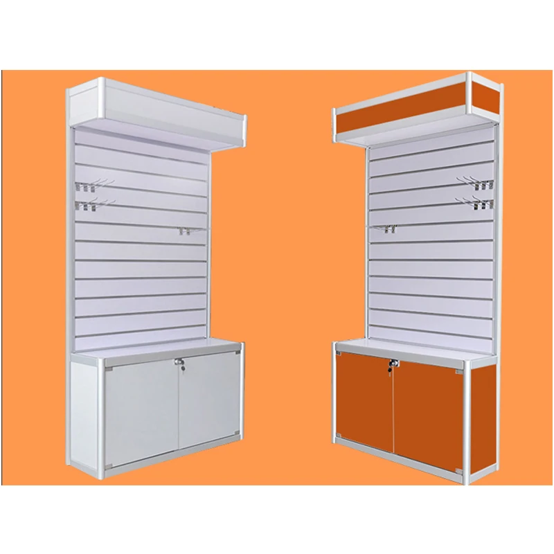 Custom.Slatwall Backing Boutique Handy-Zubehör Displayständer/hängender Displayständer