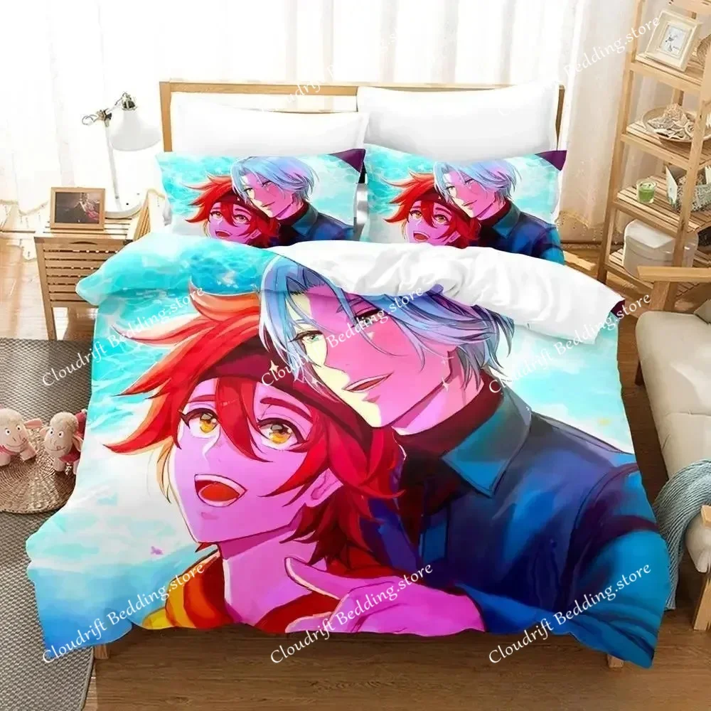 

New SK8 the Infinity Bedding Set Single Twin Full Queen King Size Bed Set Adult Kid Bedroom Duvet cover Sets Anime Bed Sheet Set
