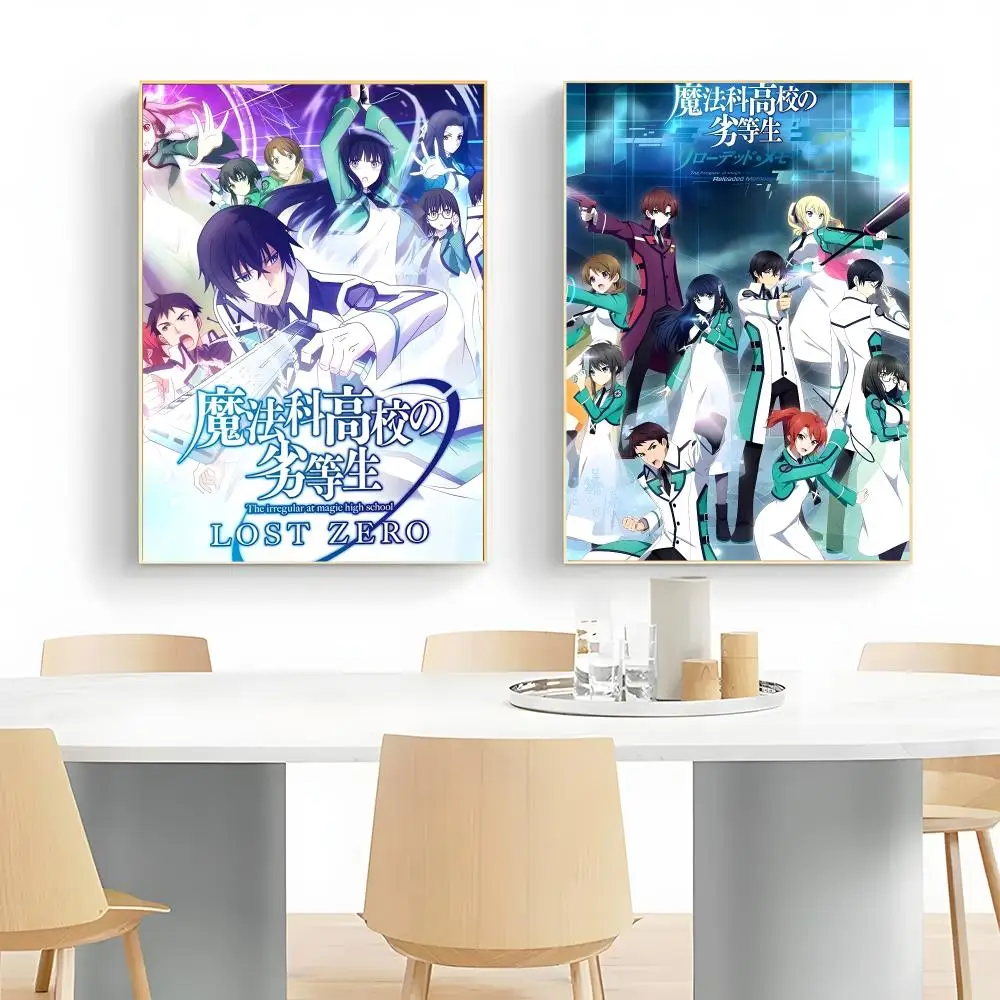 cool anime T-The Irregular at Magic High School Poster Wall Art Print Decorative Mural Home Decor Gift Unframed