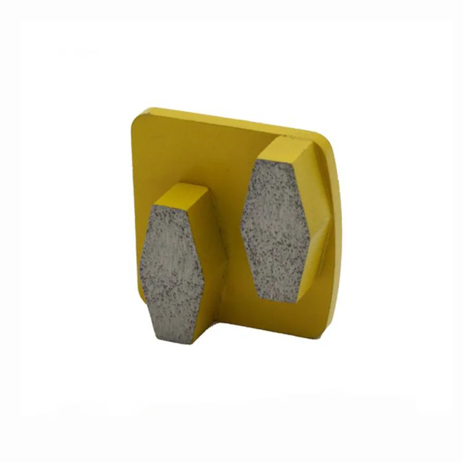 9 PCS Redi Lock Diamond Grinding Shoes Disc Puck Scraper Segment for Concrete cement Terrazzo for Husqvarna Grinder Machine