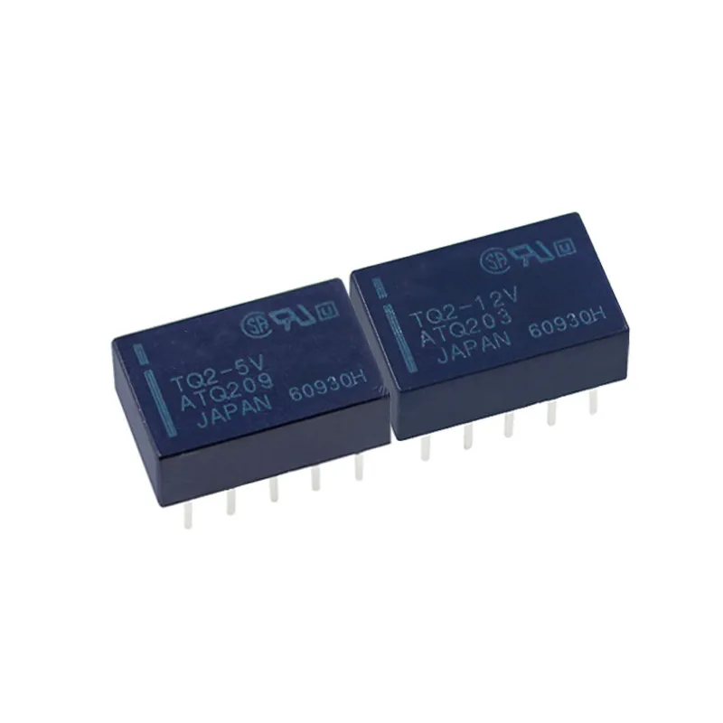 2PCS/lot  NEW Signal relay TQ2-L2-3V TQ2-L2-5V ATQ229 TQ2-L2-12V ATQ223 TQ2-L2-24V  TQ2 L2 5VDC 12VDC 1A 10PIN Double coil