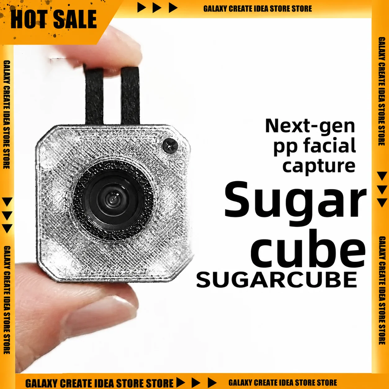 Nouveau suivi facial Sugar Cube 11g ultra-léger, caméra infrarouge de capture de mouvement facial VR, tracker sans fil et filaire pour VRChat