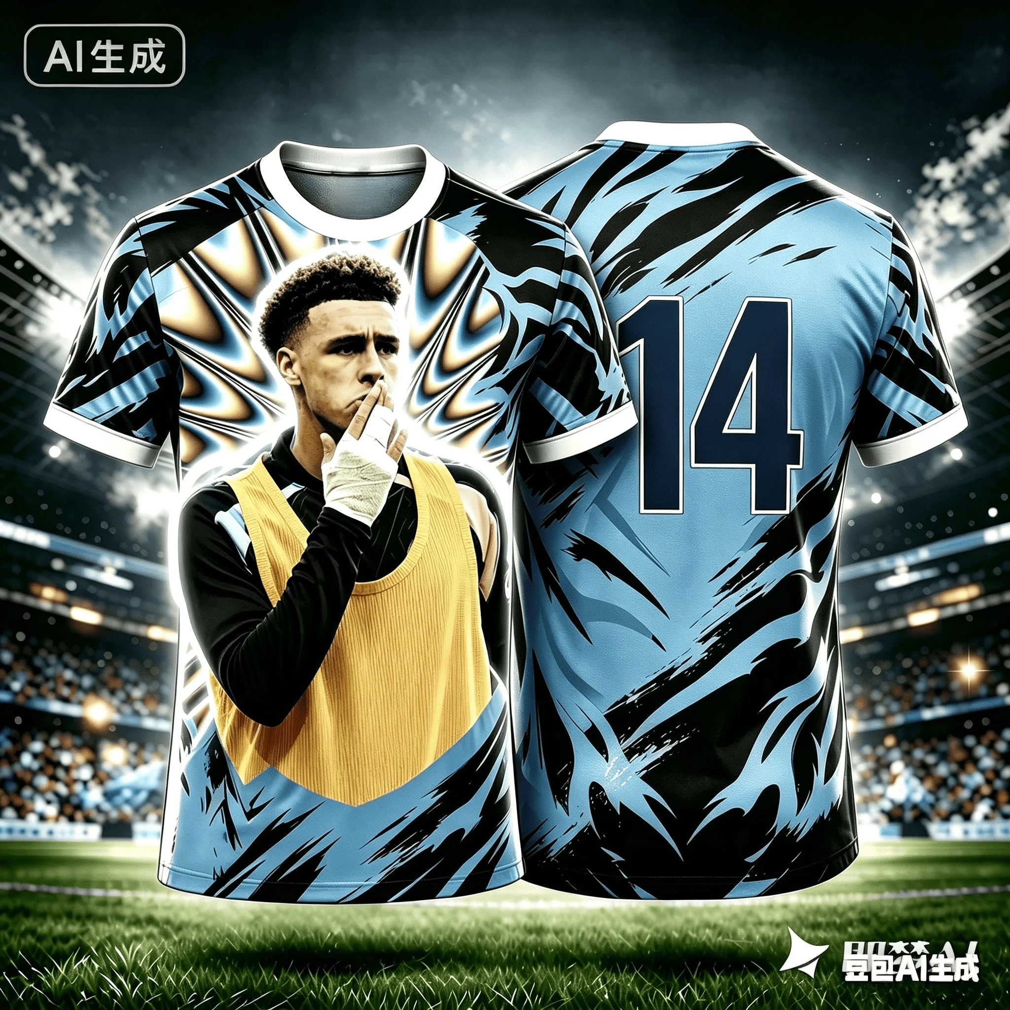 Adult and Children Phil Foden Memorial Breathable Quick-Dry 3D Printed Sports Casual T-Shirt Fan Support Jersey