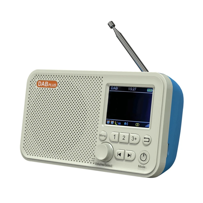 

C10 2,4-дюймовый цветной ЖК-экран, будильник DAB DAB + FM Bluetooth, радиовещание, поддержка TF-карты, MP3-плеер