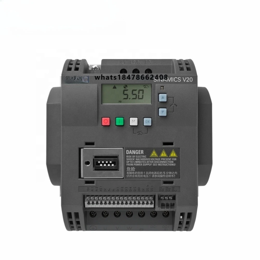 Brand New Original Industry Inverter 6SL32105BE311UV0 SINAMICS V20 380-480V 3AC 47-63Hz 11kW VFD 6SL3210-5BE31-1UV0