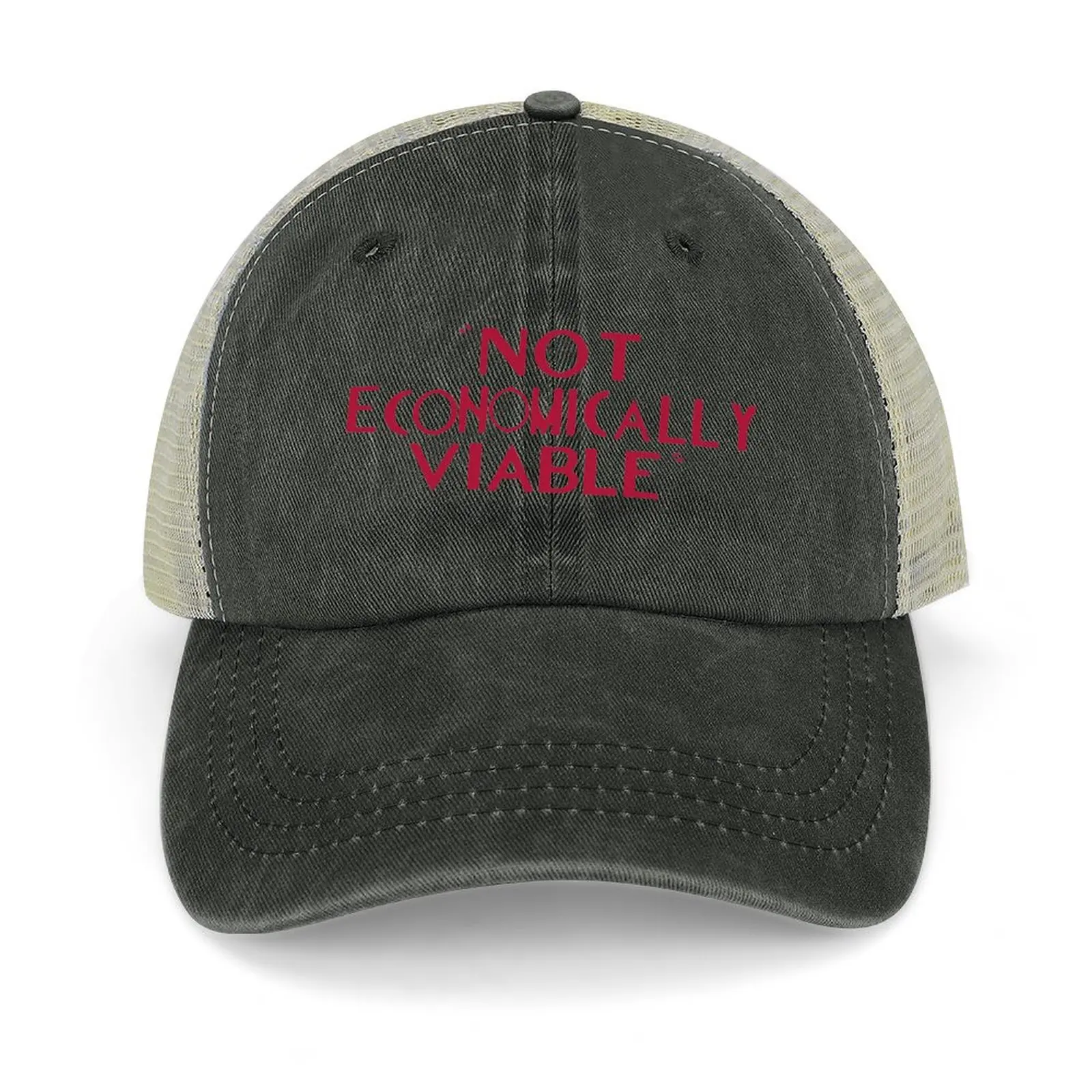 

Not economically viable Baseball Cap fun hats birthday Vintage tea Hat Girl Men's